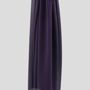 Hijab Mousseline DarkPurple Premium Collection