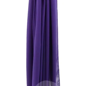 Hijab Mousseline Froissé Violet