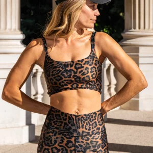 Brassière ALEX panthère camel