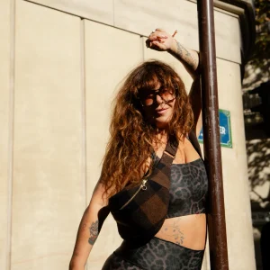 BRASSIÈRE ALEX Panthère marron