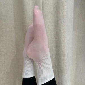 CHAUSSETTES HAUTES ANTI-DÉRAPANTES dégradées roses