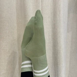 CHAUSSETTES HAUTES ANTI-DÉRAPANTES vertes pomme