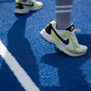 CHAUSSETTES HAUTES ANTI-DÉRAPANTES violettes claires