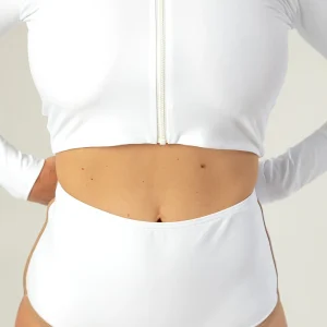 BAS MARGAUX blanc et beige