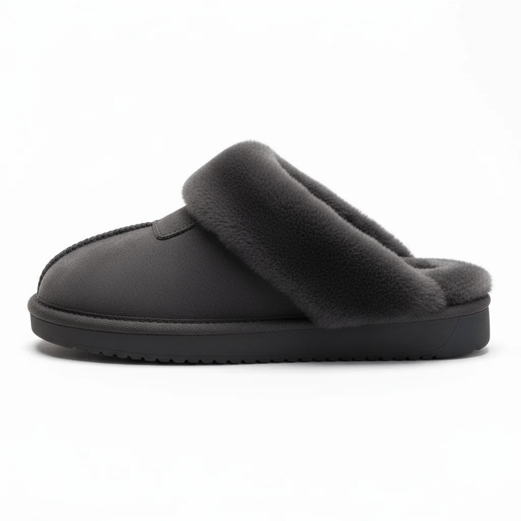 Chaussons Mules pour Homme Mouton Retourné – Image 4