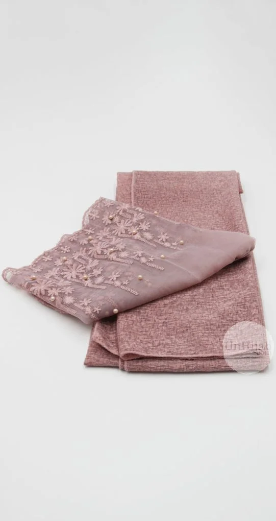 Voile Collection Dentelle Rose Vintage – Image 3