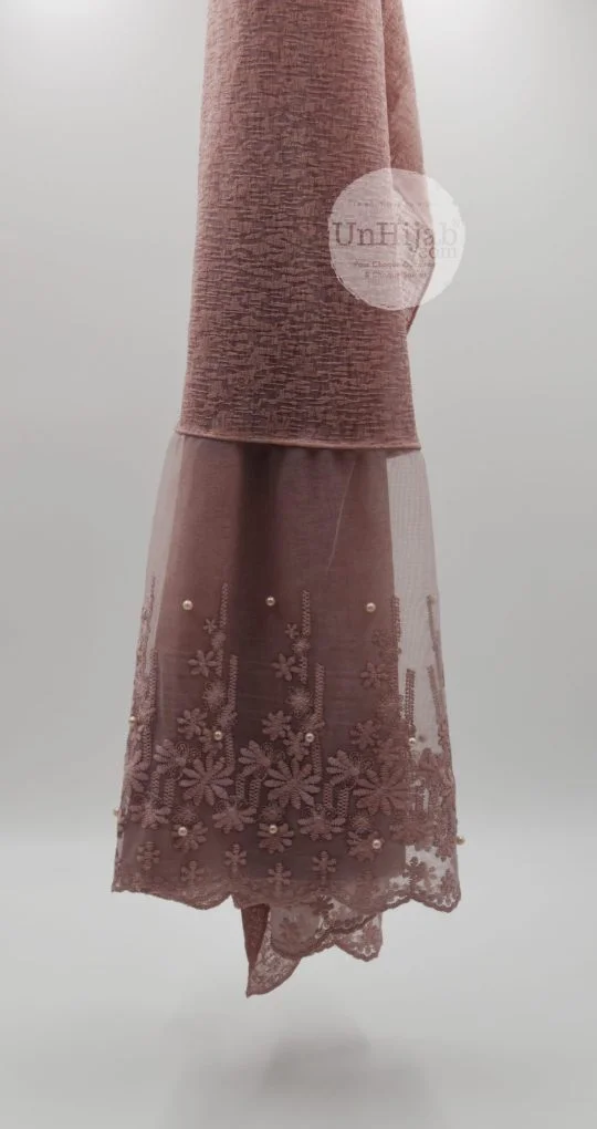 Voile Collection Dentelle Rose Vintage – Image 5