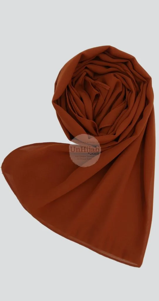 Hijab Mousseline Auburn Premium Collection – Image 2