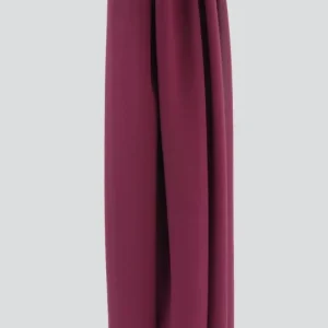 Hijab Mousseline Bordeaux Premium Collection