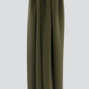 Hijab Mousseline Olive Premium Collection