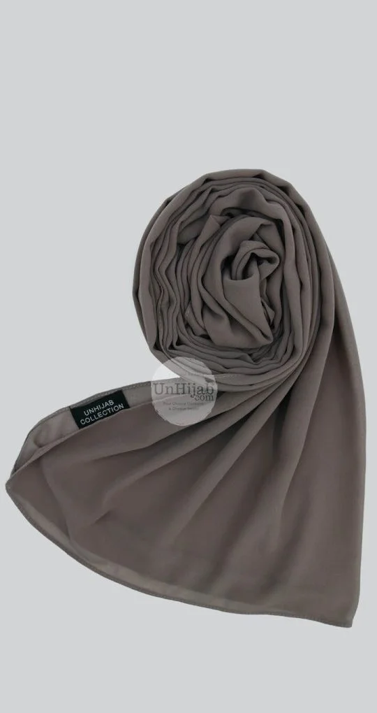 Hijab Mousseline RosyBrown Premium Collection – Image 2