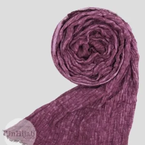 Hijab coton Distiny Prune