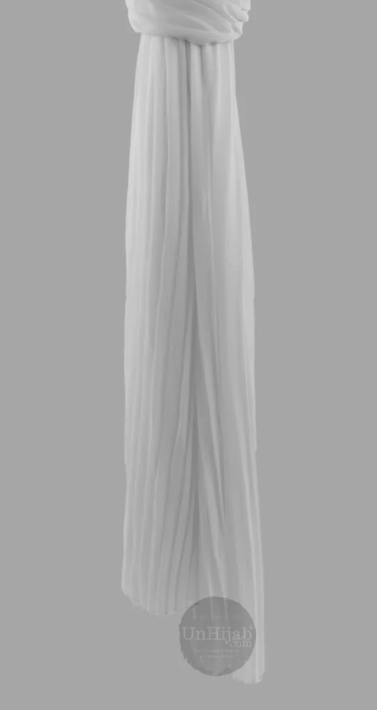 Hijab Blanc Wisteria Collection
