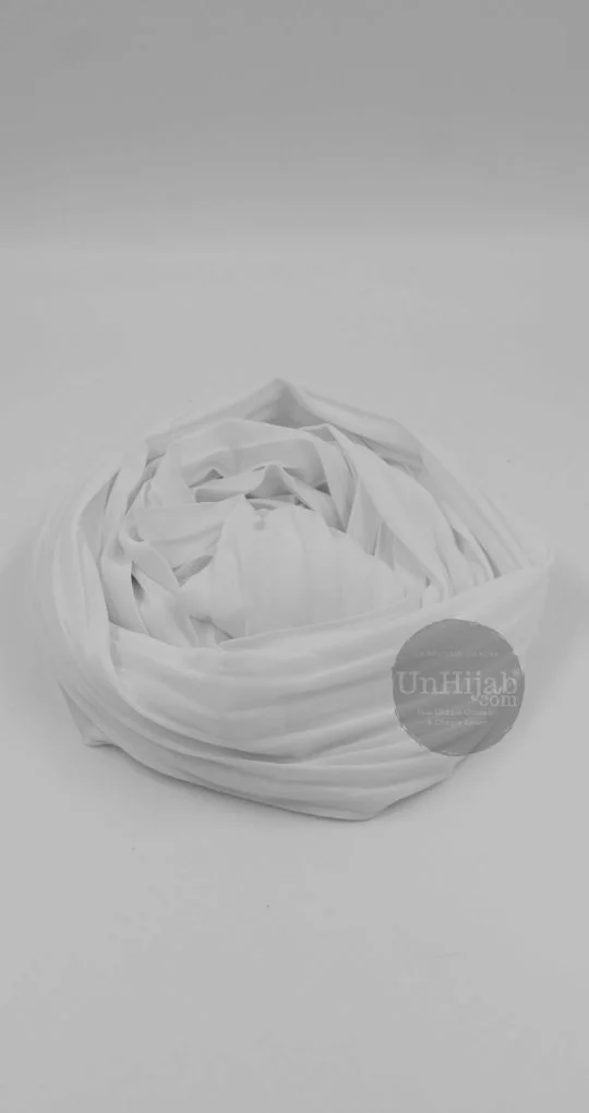 Hijab Blanc Wisteria Collection – Image 2