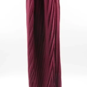 Hijab Mousseline Plissé Collection Wisteria FireBrick