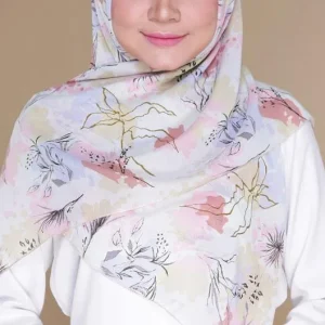 Hijab Carré imprimé Collection Luna FP08
