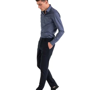 PANTALON PATRIZIA PEPE EN VISCOSE MÉLANGÉE STRETCH