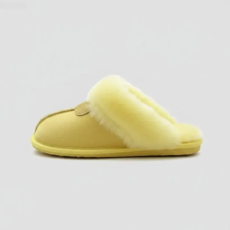 Chaussons Mules pour Homme Mouton Retourné – Image 7