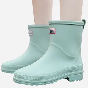 Livia | Bottes de pluie mi-mollet imperméables pour femmes – Chaussures élégantes et confortables