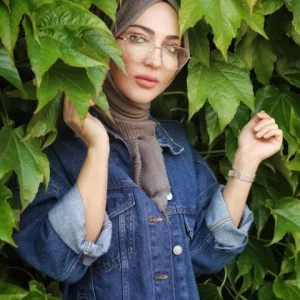 Hijab Froissé DarkNude Basic Collection