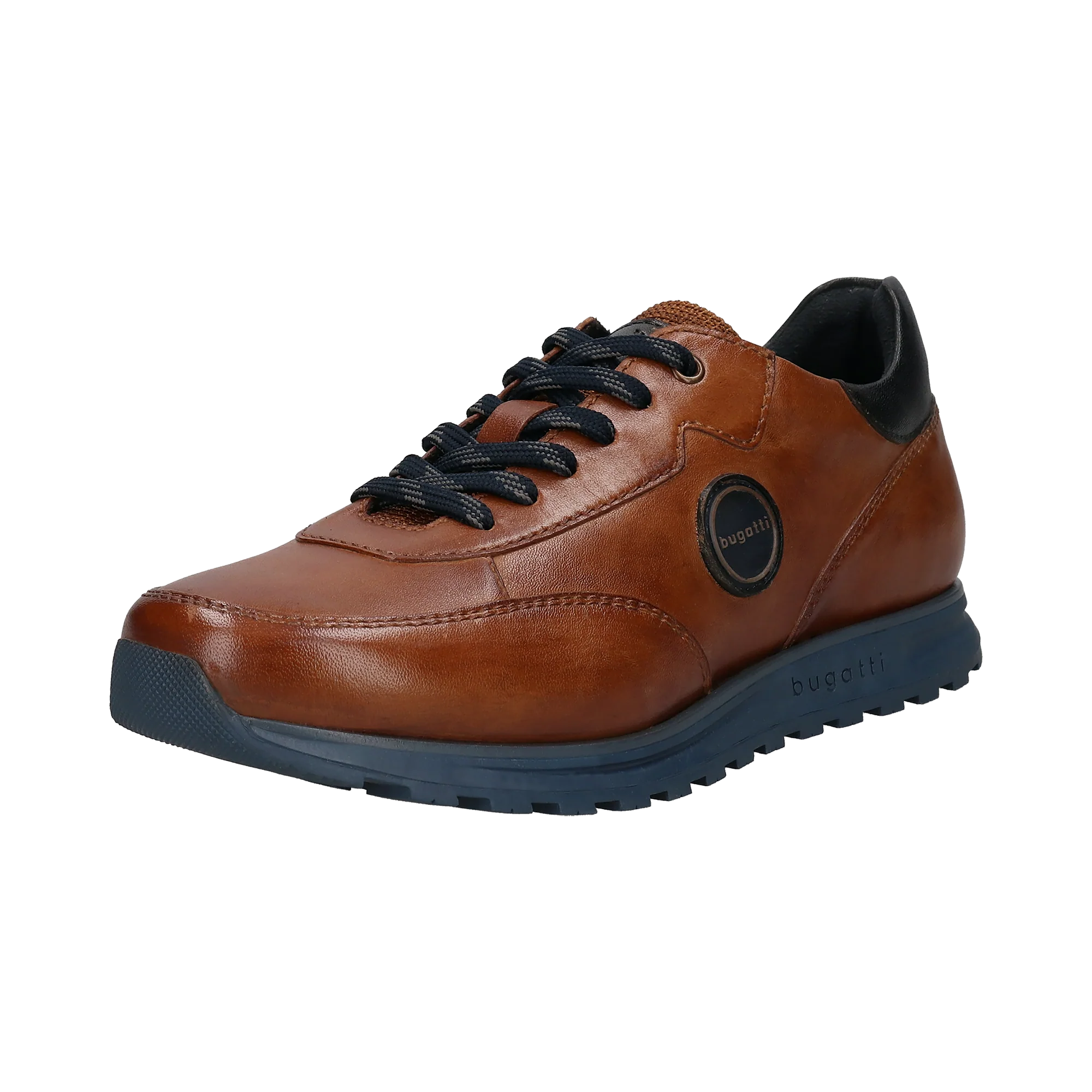 Leder Sneaker cognac – Image 2