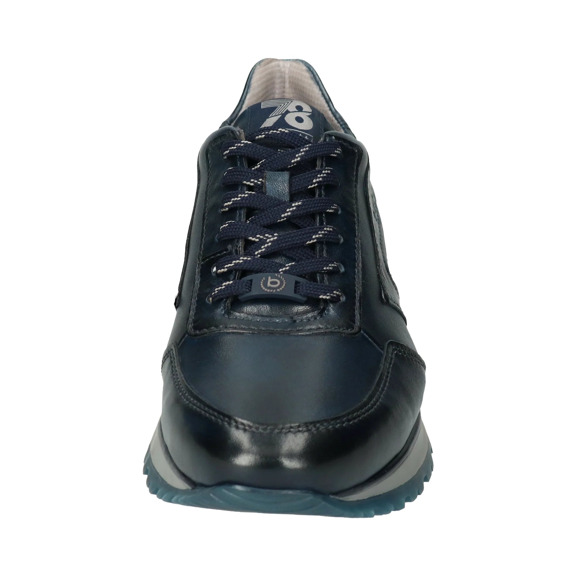 Leder Sneaker dunkelblau – Image 5