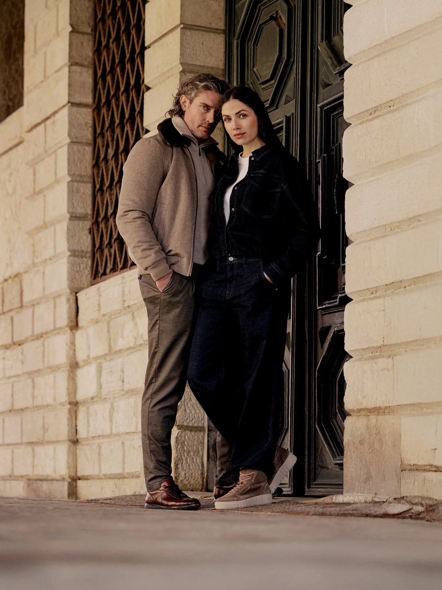 Leder Sneaker braun – Image 4