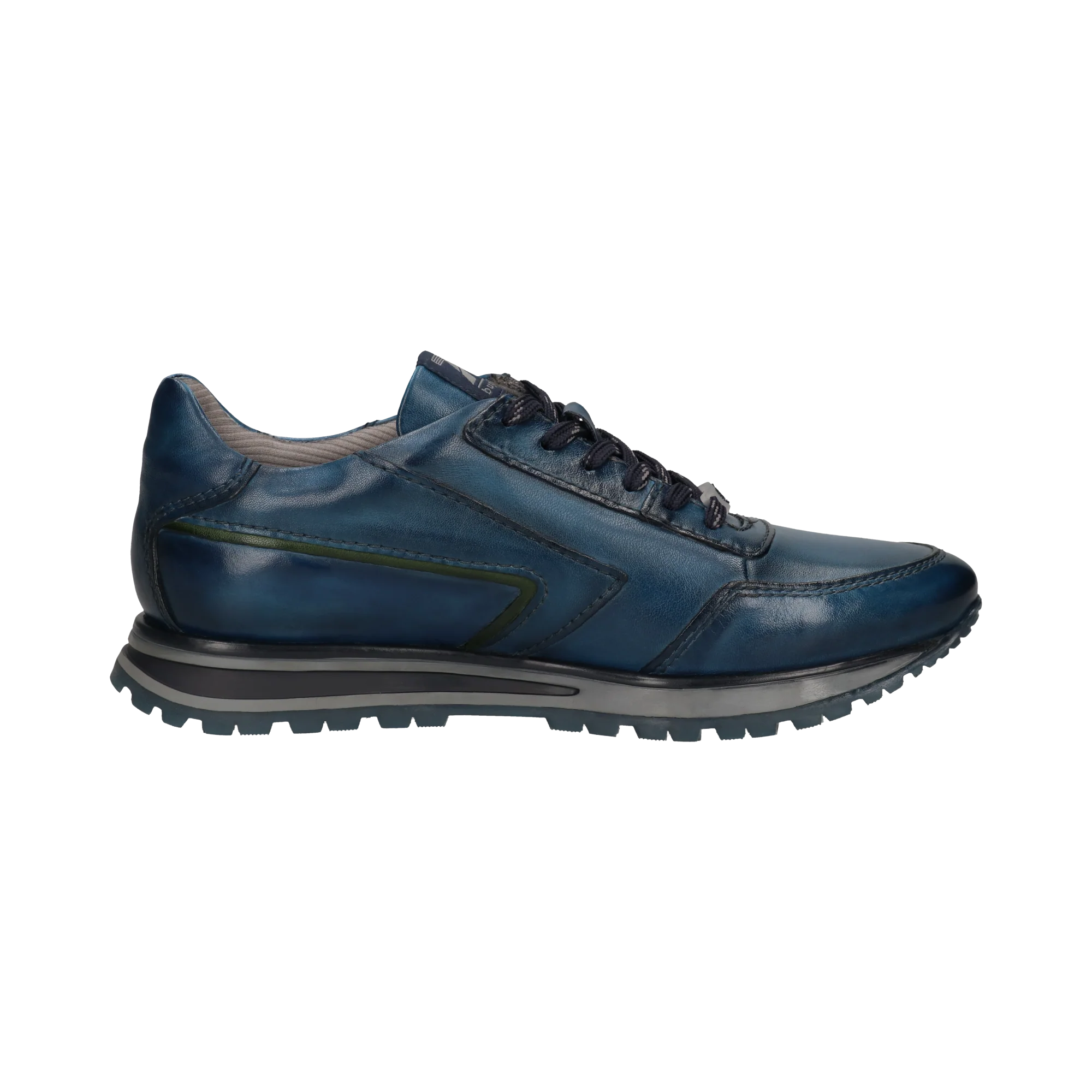 Leder Sneaker blau – Image 4