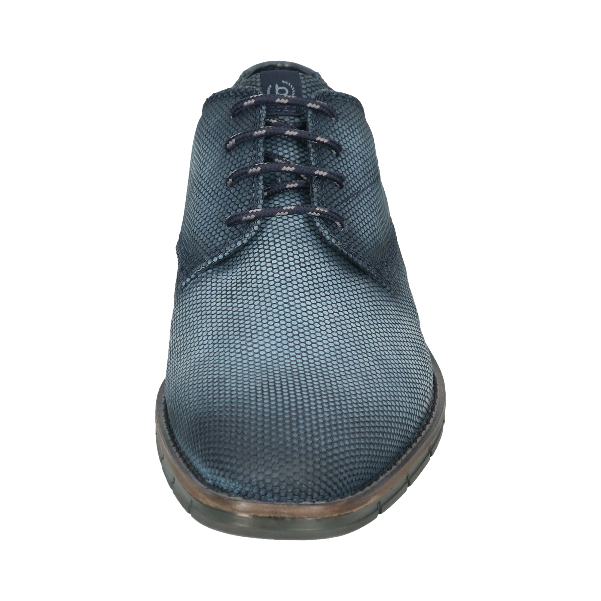 Leder Schnürer blau – Image 5