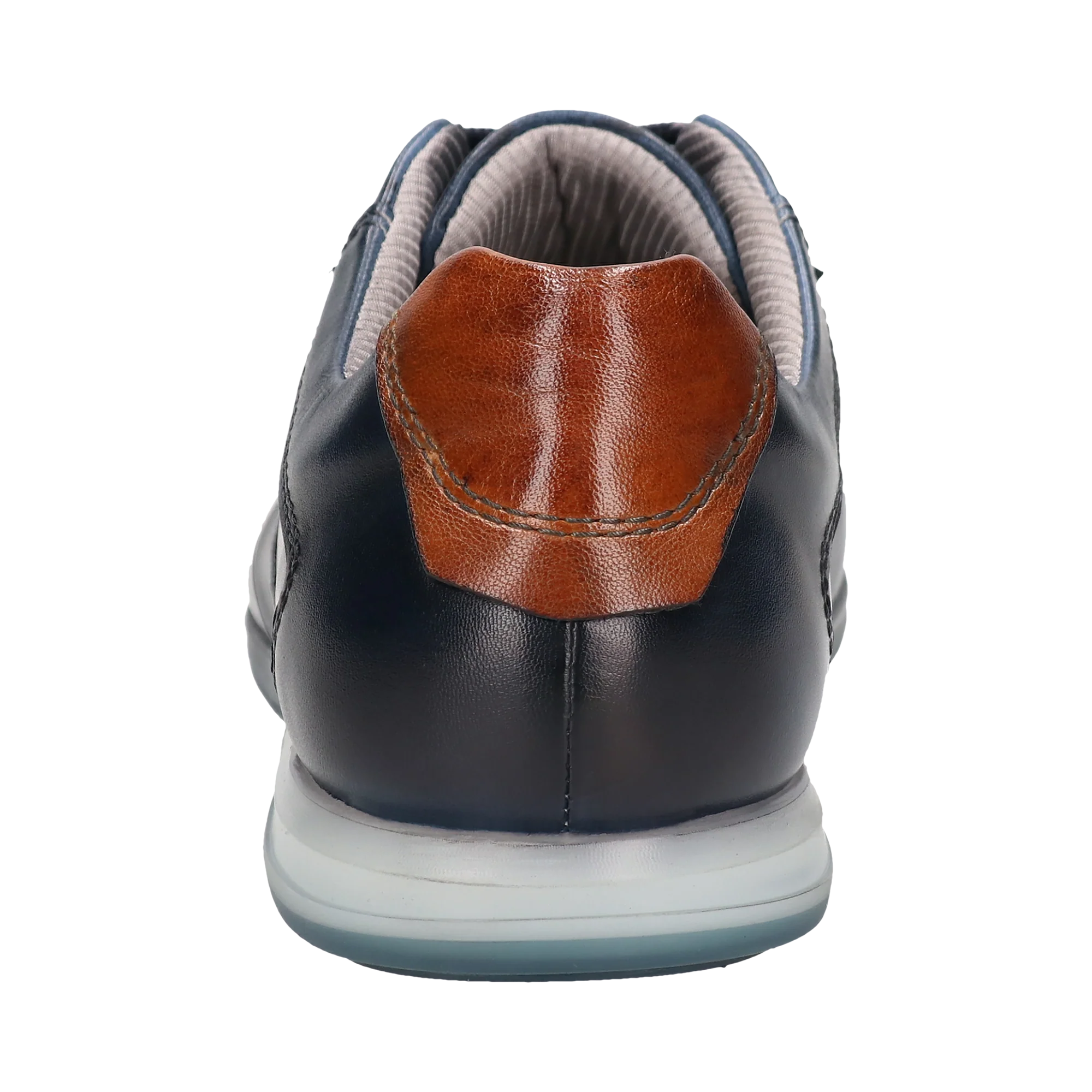 Leder Sneaker dunkelblau – Image 3