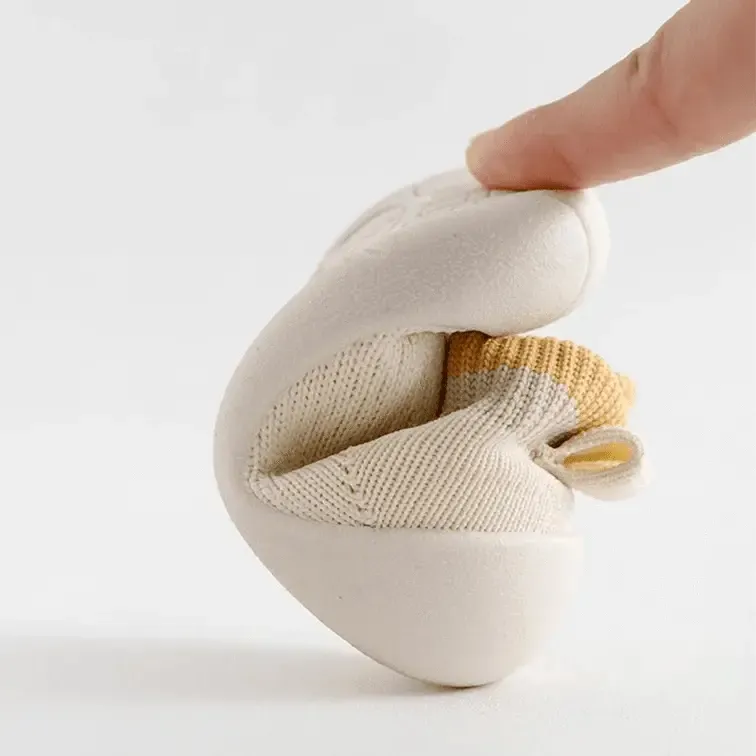 Chaussettes avec Semelle en Caoutchouc pour Bébé – Image 2