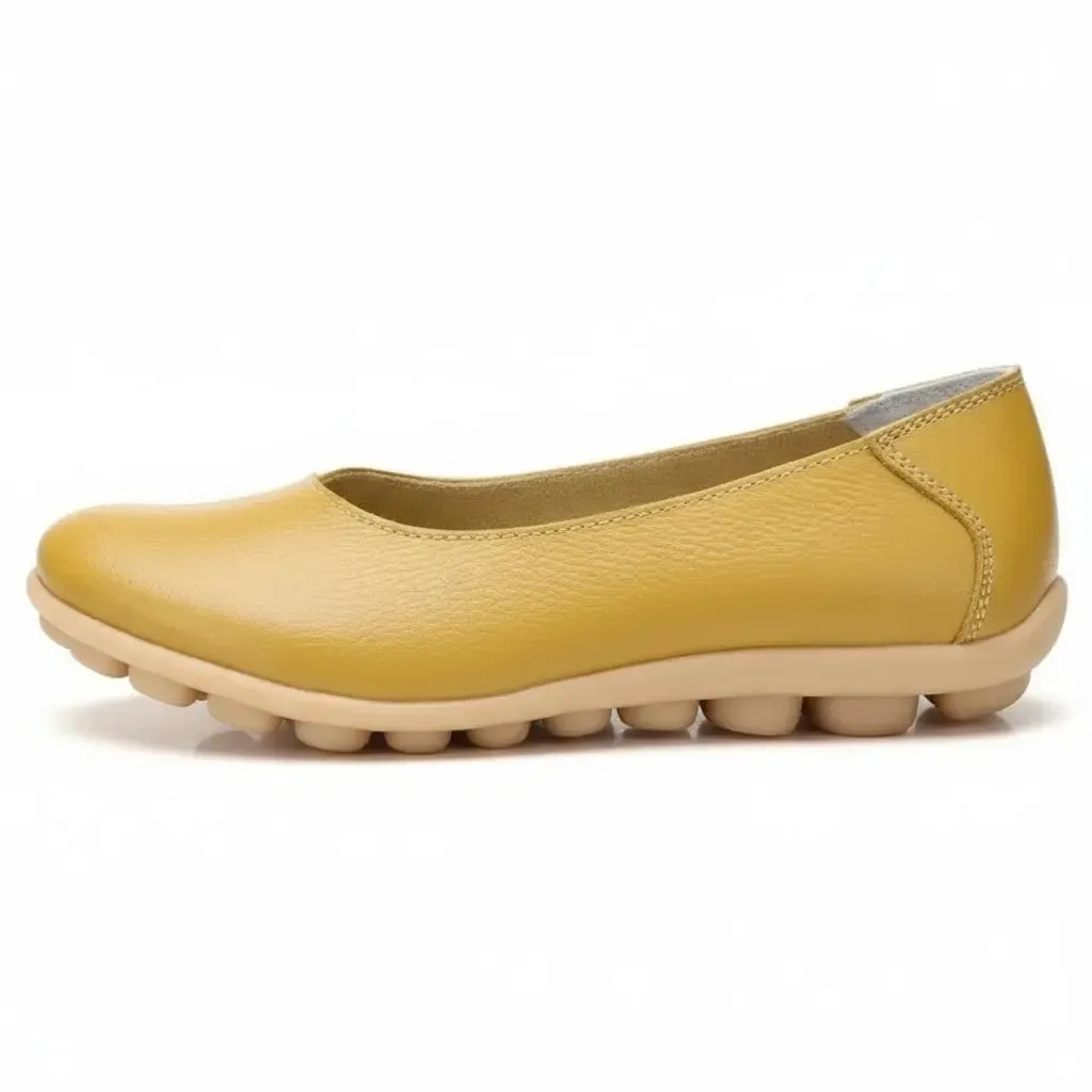 Chaussons Ballerines en Cuir pour Femme – Image 7