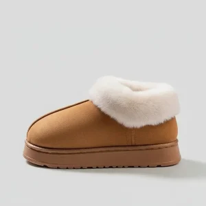 Chaussons Bottes Fourrés pour Femme