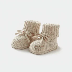 Chaussons en crochet pour bébé
