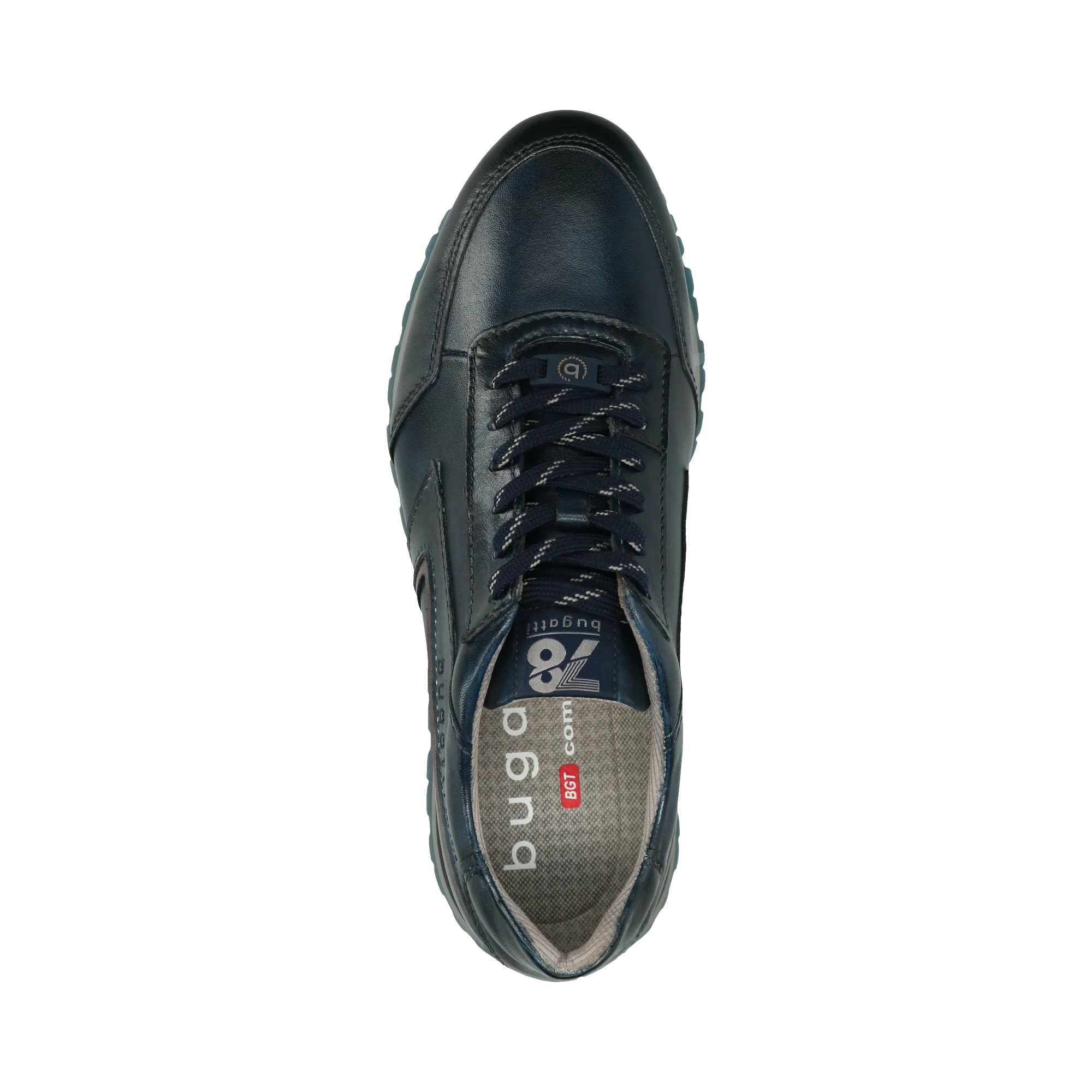 Leder Sneaker dunkelblau – Image 6