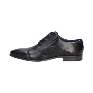 Leder Business Schnürer schwarz