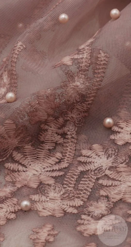 Voile Collection Dentelle Rose Vintage – Image 4