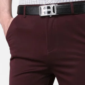 Laurior | Pantalon Homme Coupe Tailleur au Quotidien