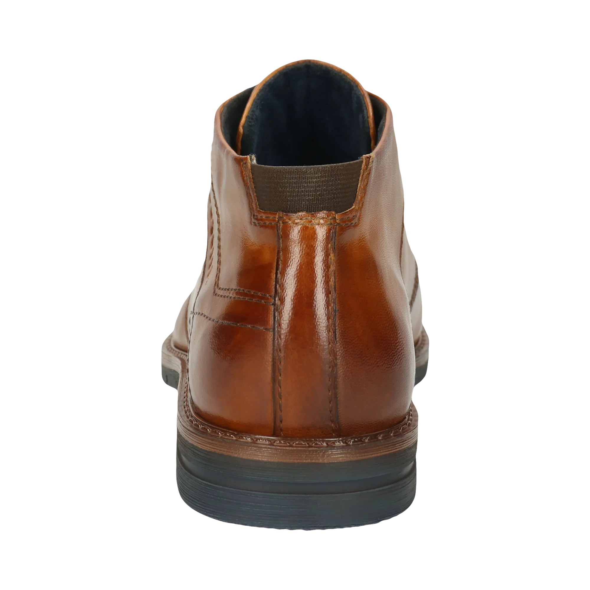 Leder Stiefel cognac – Image 3
