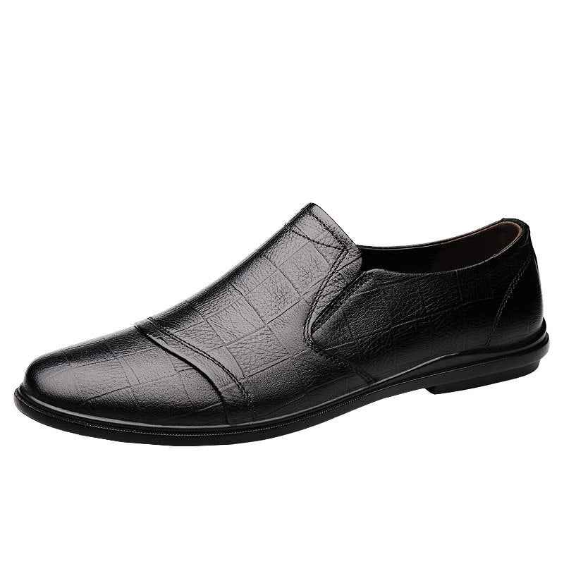 Mocassins Homme Cuir Véritable - Chaussures Casual Confort - Plate – Image 5