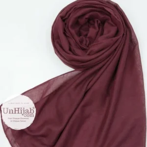 Hijab Louna Firebrick
