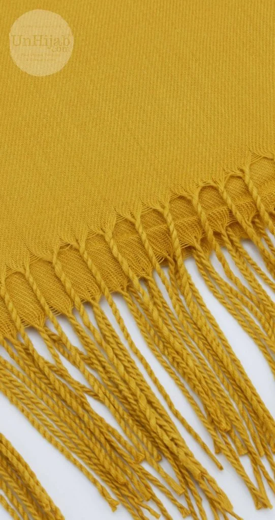 Pashmina Collection Basic Jaune Moutarde