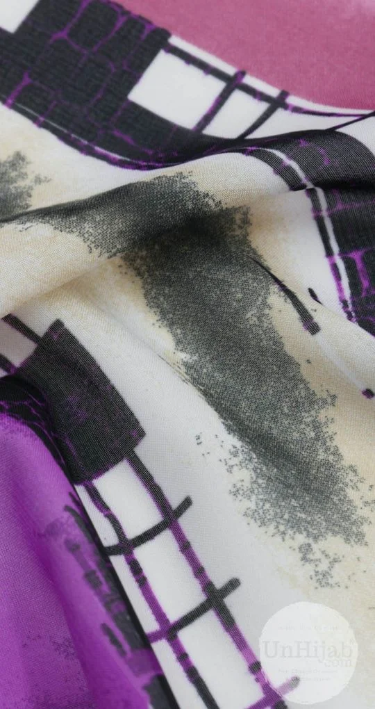 Hijab imprimé Collection Lilia PST10 – Image 2